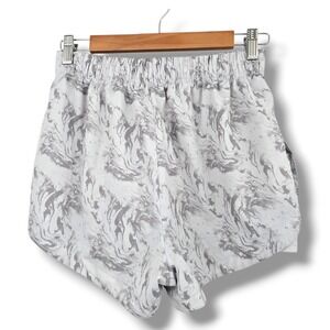 CALI Sport Women's Marble Print Running Shorts Elastic Waist Activewear Size M‎